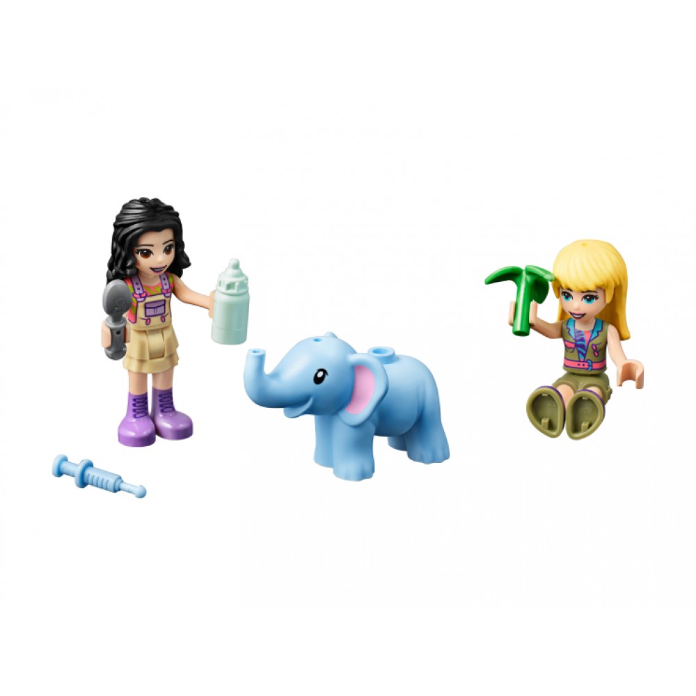 Конструктор LEGO Friends Джунгли: спасение слонёнка L-41421 - фото 9