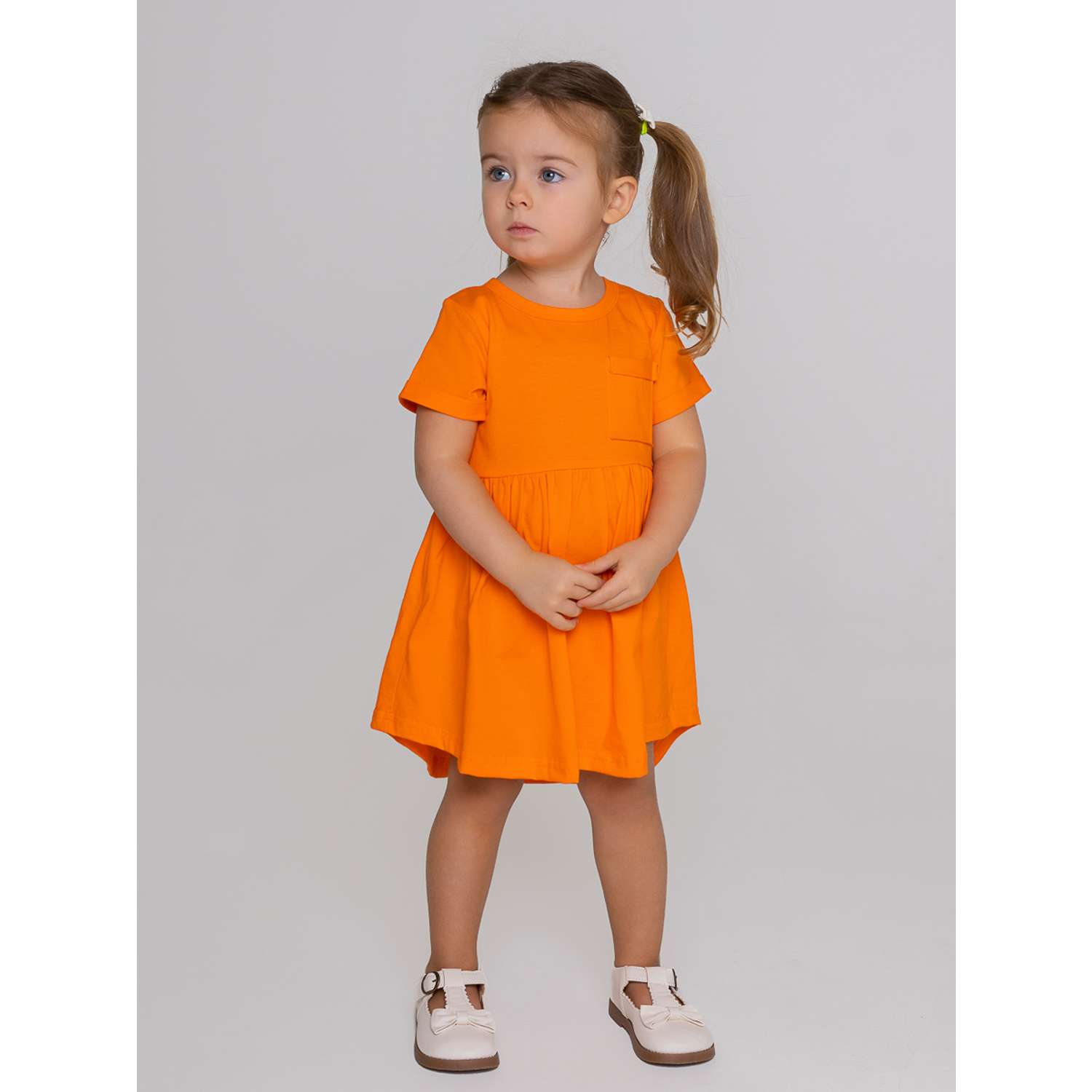 Платье Ивбэби 10003/оранжевый - фото 2