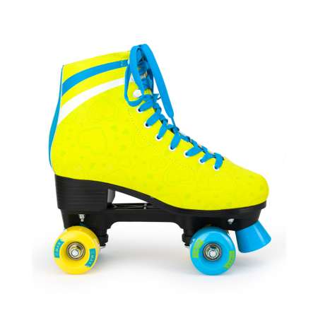 Роликовые коньки SXRide Roller skate YXSKT04LEM40 цвет лимонный размер 40