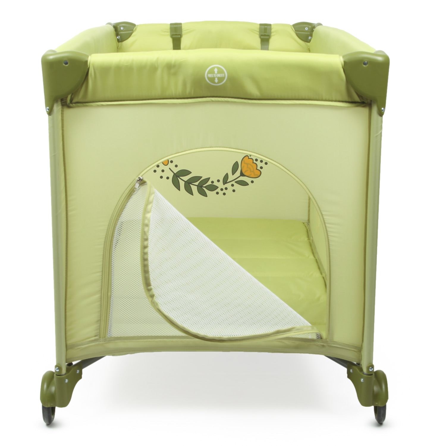 Манеж Babyton Play box Green P612 - фото 6