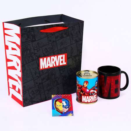 Подарочный набор Marvel для мальчика 4 предмета Мстители