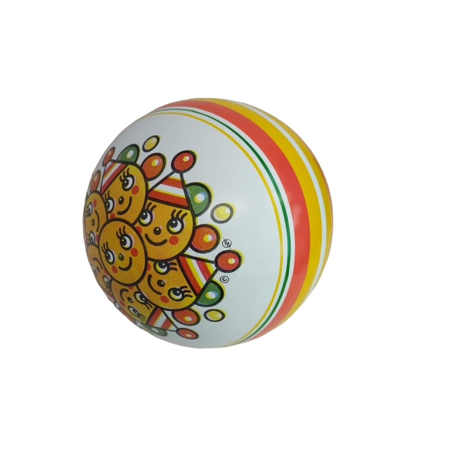 Мяч детский резиновый S+S диаметр 20 см - фото 1