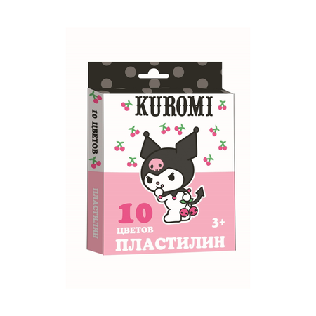 Пластилин CENTRUM Kuromi 10 цветов