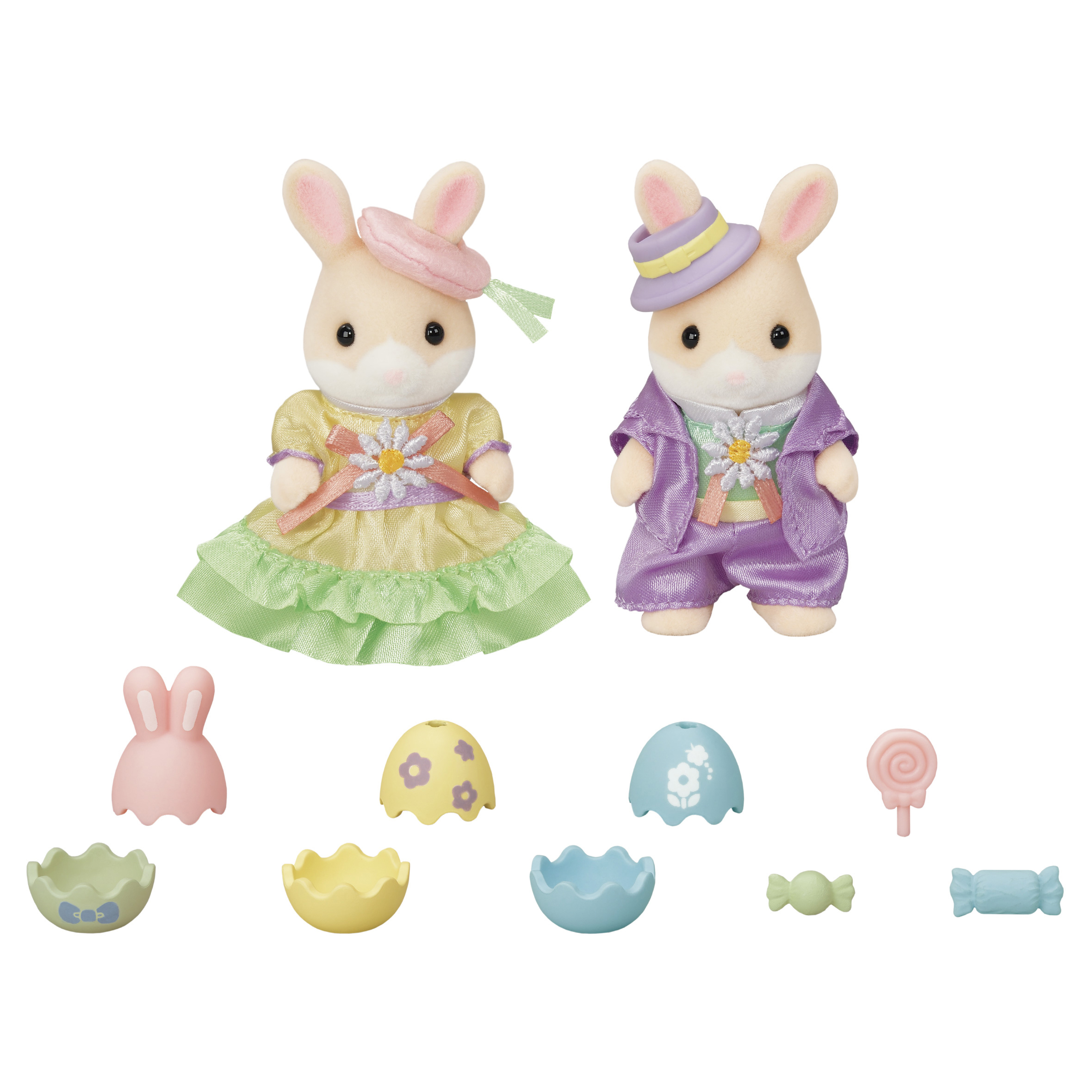 Набор Sylvanian Families Праздничный пасхальный 5691 купить по цене 2299 ₽  в интернет-магазине Детский мир