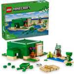 Конструктор LEGO Minecraft Черепаший пляжный домик 21254