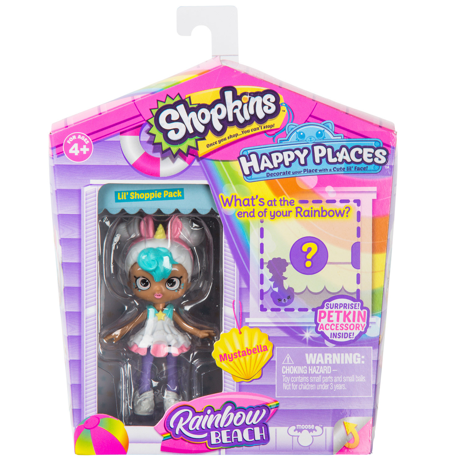 Игрушка Happy Places Shopkins с куклой Shoppie 56918 в непрозрачной упаковке (Сюрприз) 56918 - фото 2