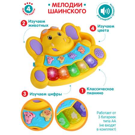 Развивающая игрушка Smart Baby Пианино музыкальное обучающее JB0206532