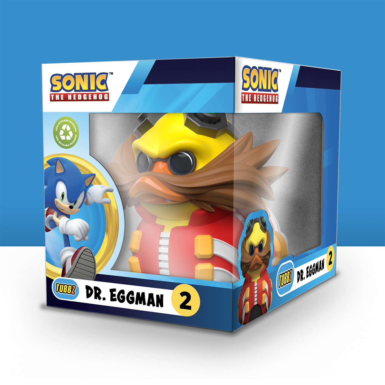 Фигурка Sonic The Hedgehog Утка Tubbz Dr Eggman Boxed Edition без ванны - фото 2