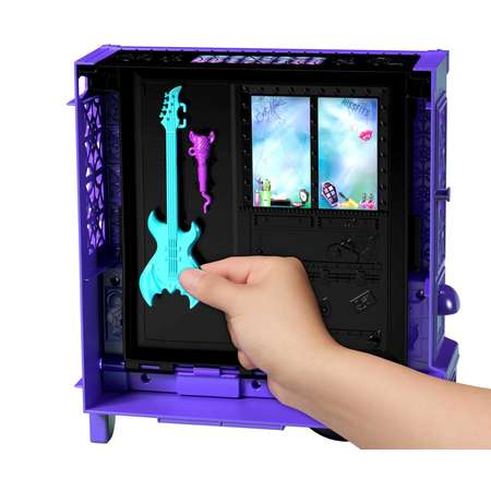 Игровой набор Monster High Fangtastic Food Truck с куклой HXH83