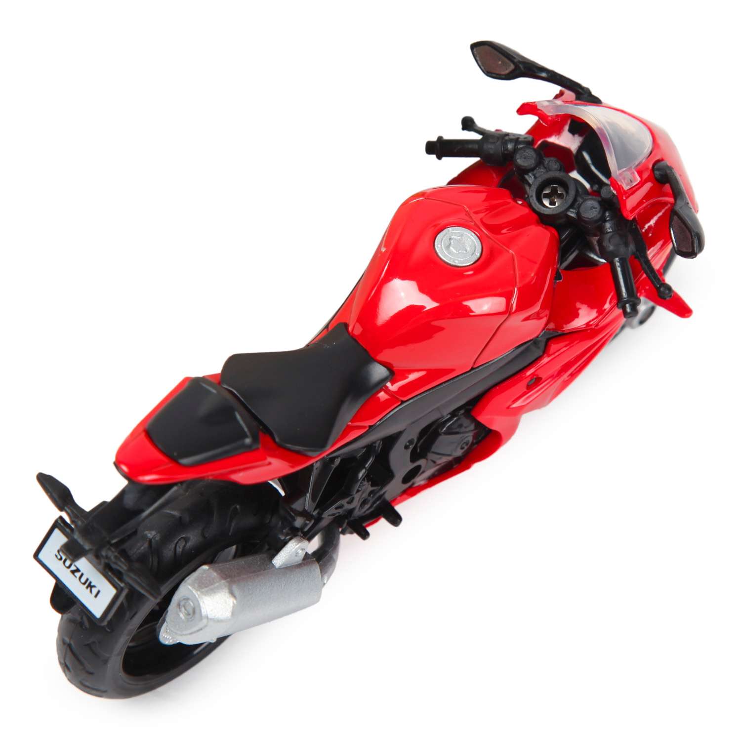 Мотоцикл MSZ 1:18 Suzuki GSX-R1000 Красный 67703 67703 - фото 7