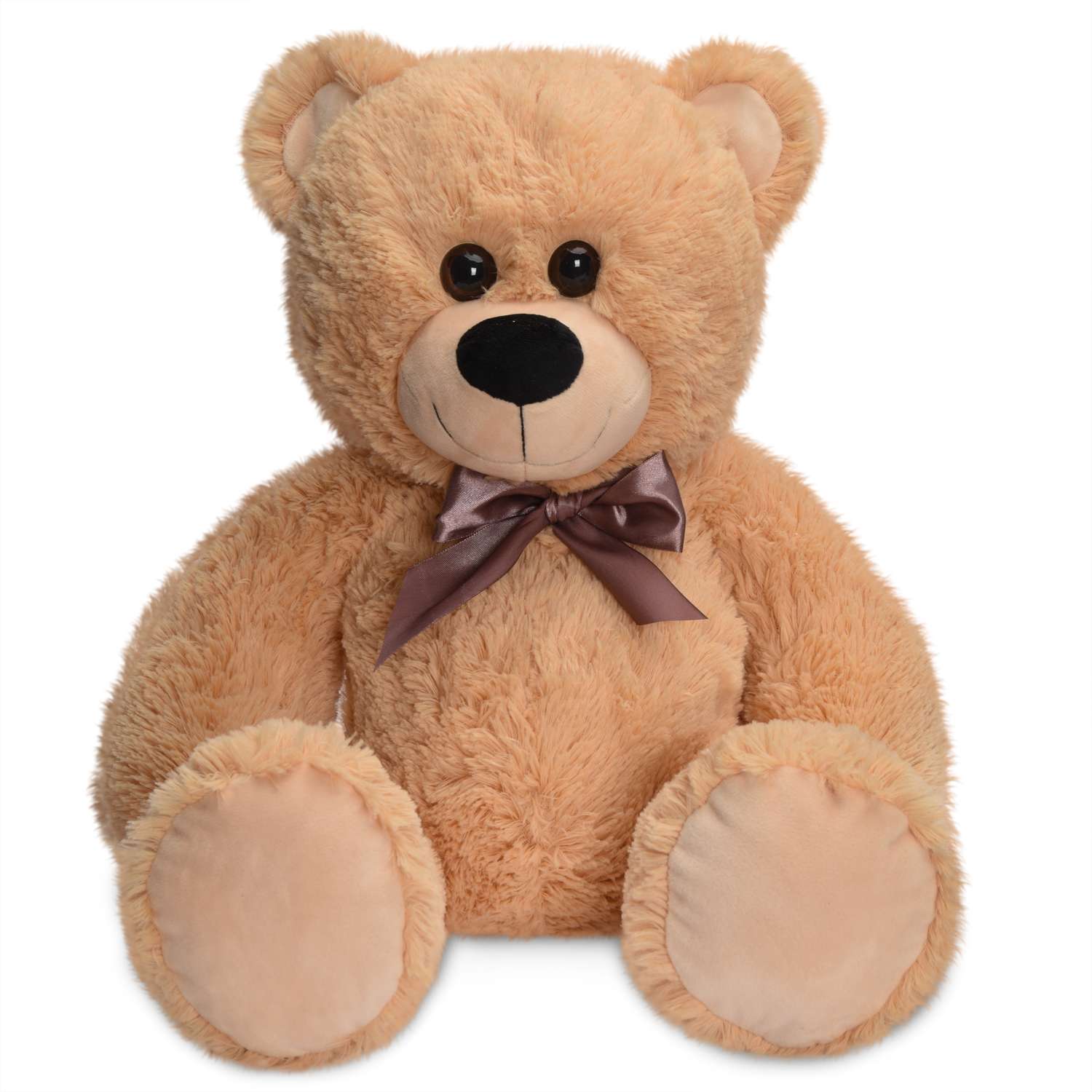 Мягкая игрушка Laffi Медвежонок коричневый 40см - фото 2