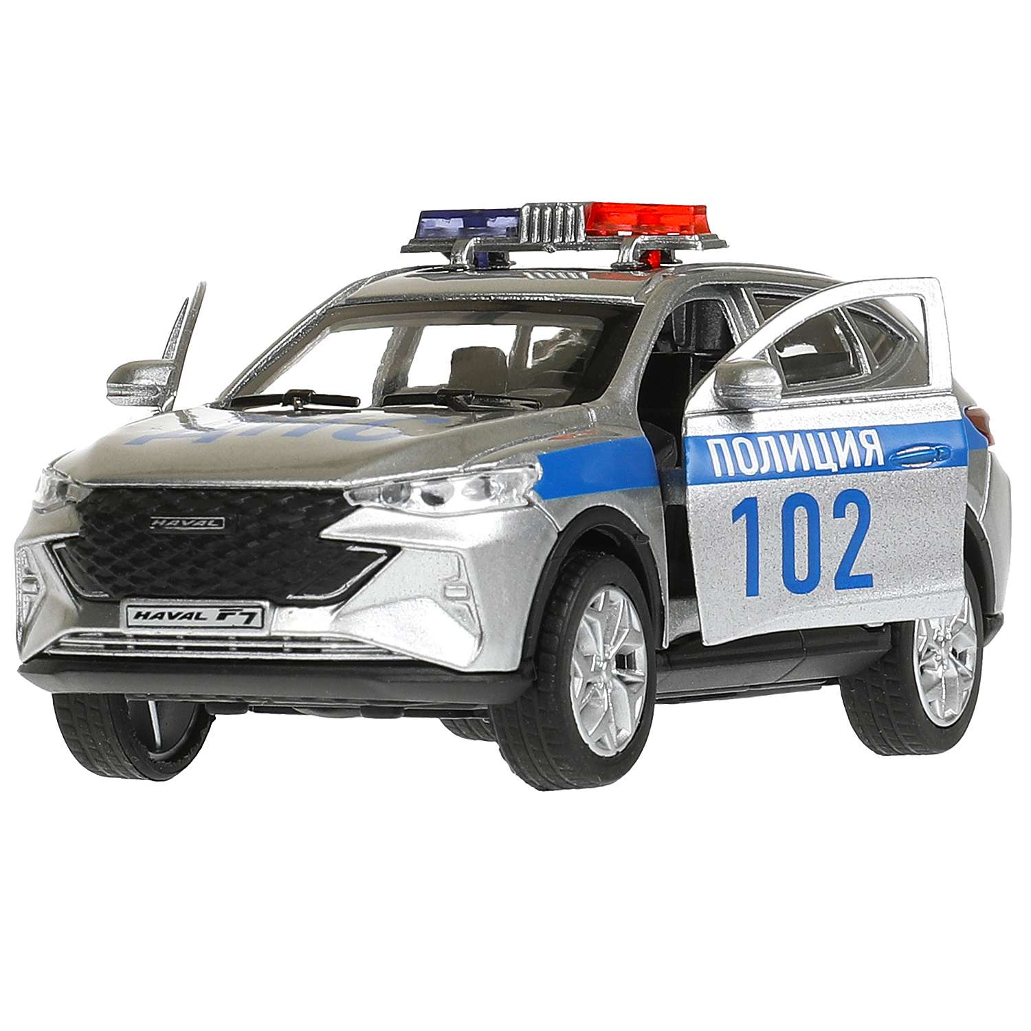 Машина Технопарк Haval f7 Полиция 371219 371219 - фото 4