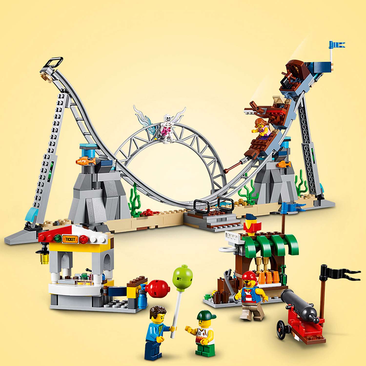 Конструктор LEGO Creator Аттракцион Пиратские горки 31084 - фото 6