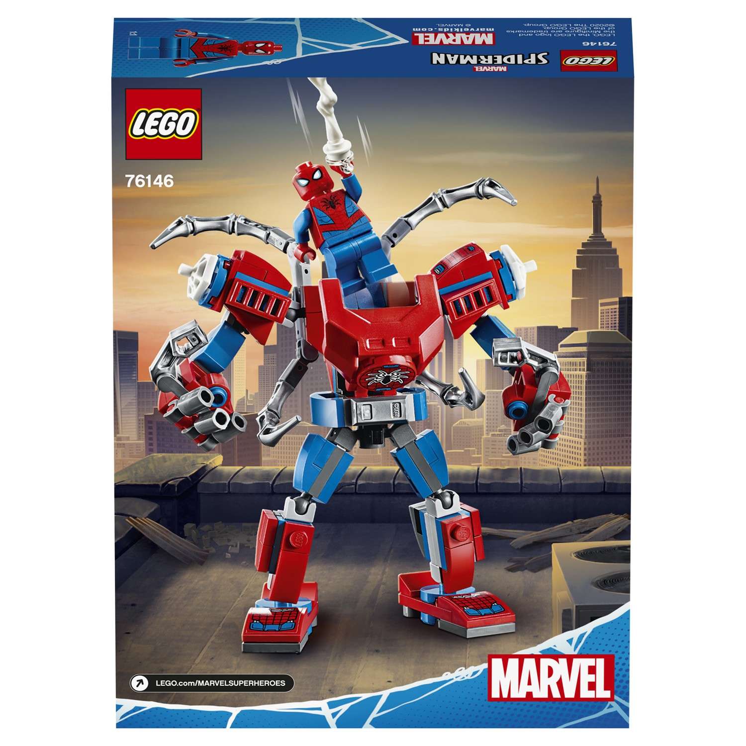 Конструктор LEGO Super Heroes Человек-паук 76146 - фото 3