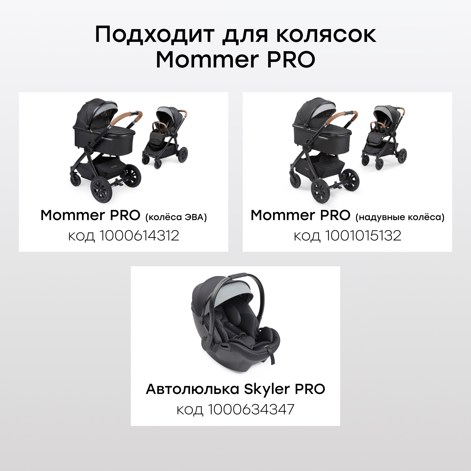 Адаптер для коляски Happy Baby MOMMER PRO 40043_black - фото 2