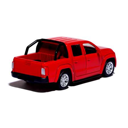 Машина Автоград металлическая «Тундра» открываются двери 1:32 инерция цвет красный