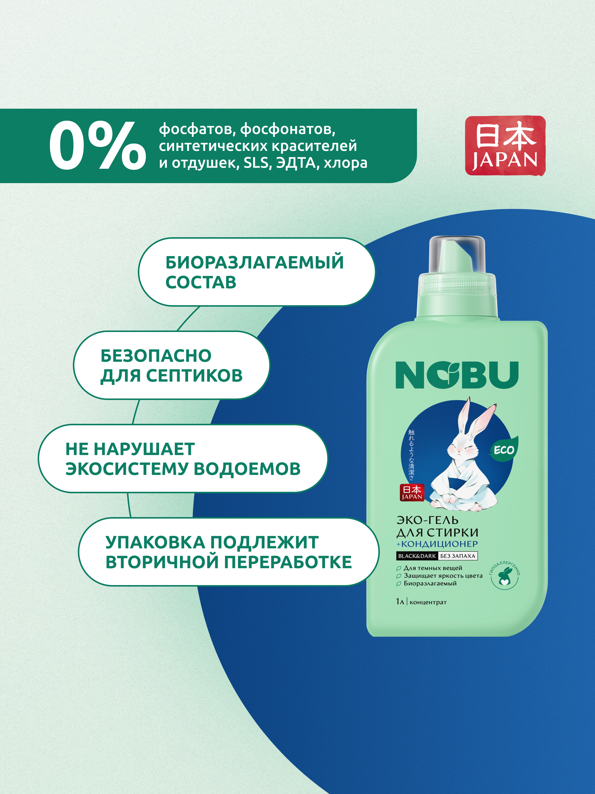 Средство для стирки Nobu Baby - фото 6