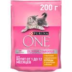 Корм для котят Purina One курица-злаки 200г