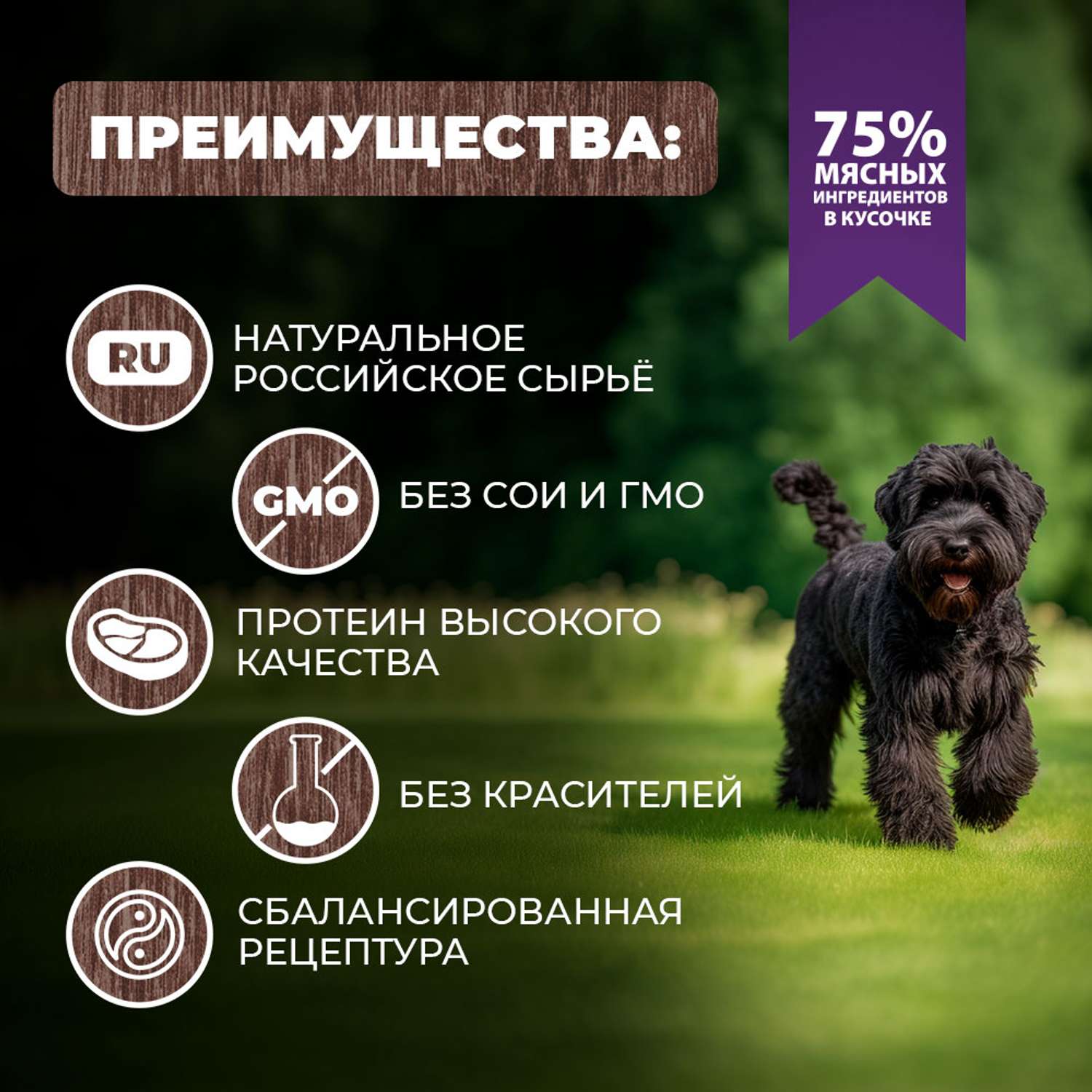 Корм для собак Родные корма По-старорусски гусиные кусочки в соусе 410г - фото 2