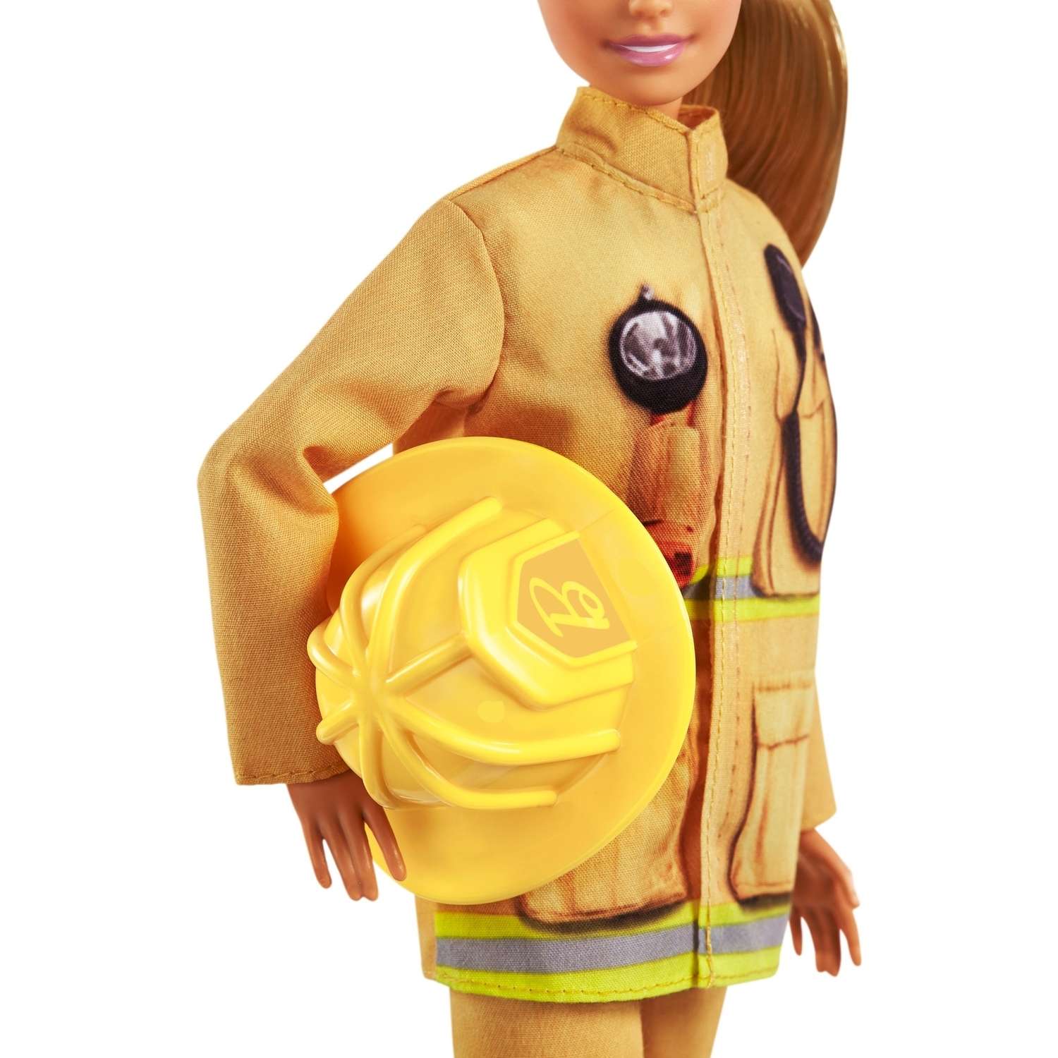 Кукла Barbie к 60летию Кем быть Пожарный GFX29 GFX23 - фото 5