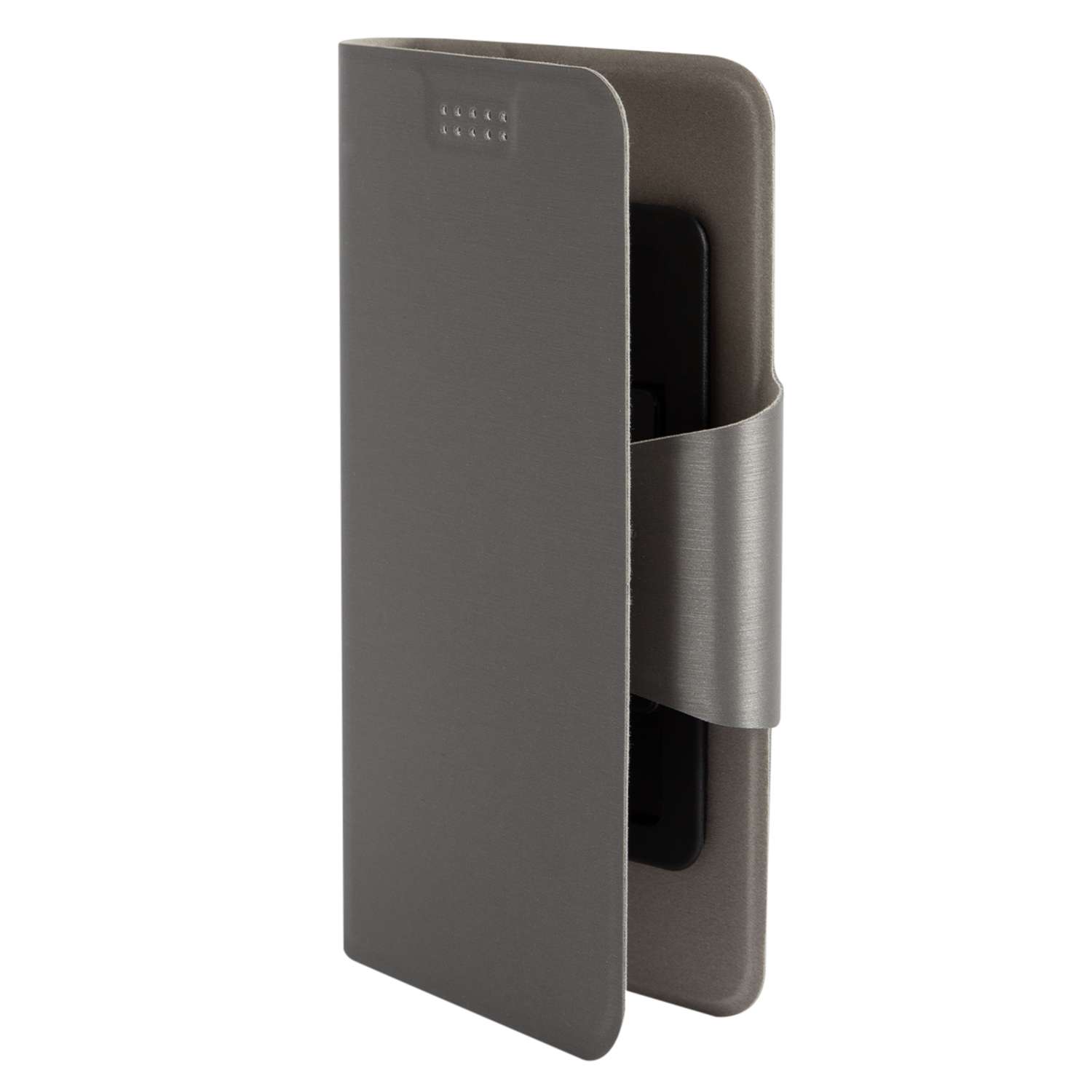 Чехол универсальный iBox UniMotion для телефонов 3.5-4.5 дюйма серый - фото 1