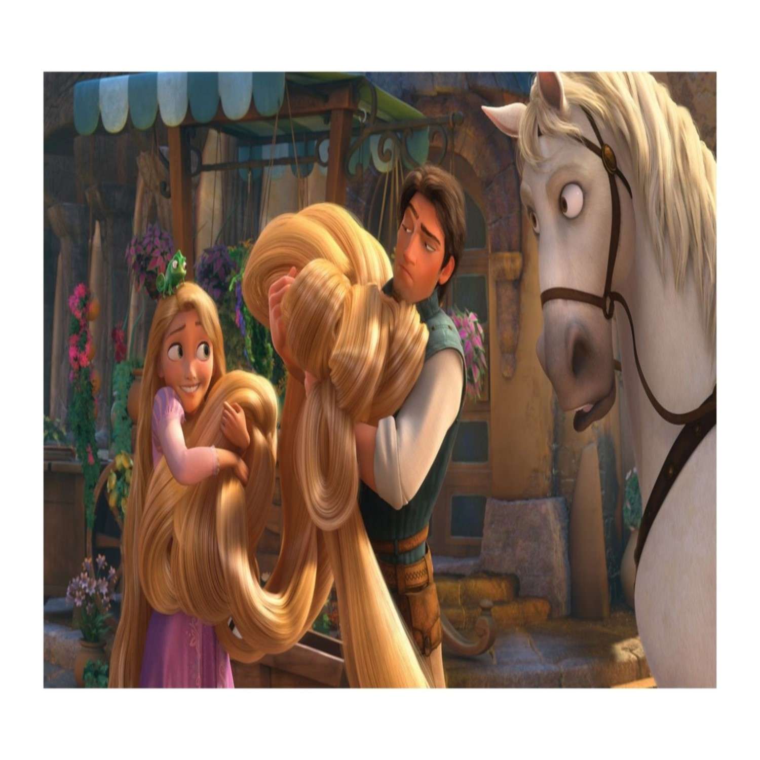 Кукла Disney Принцесса-Рапунцель со светящимися волосами 759440 - фото 11