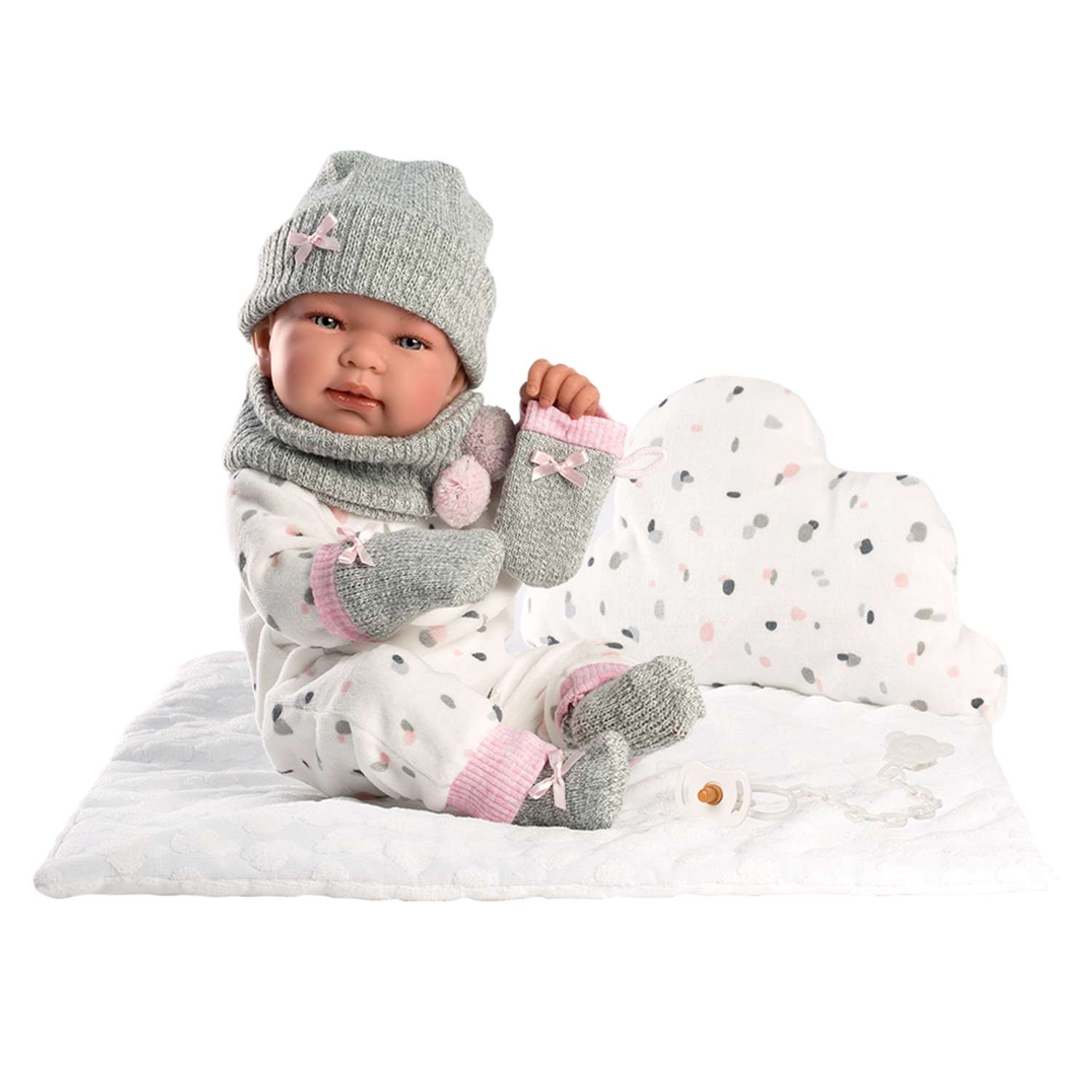 Кукла LLORENS младенец Тина с матрасиком 43 см L 84336 - фото 1