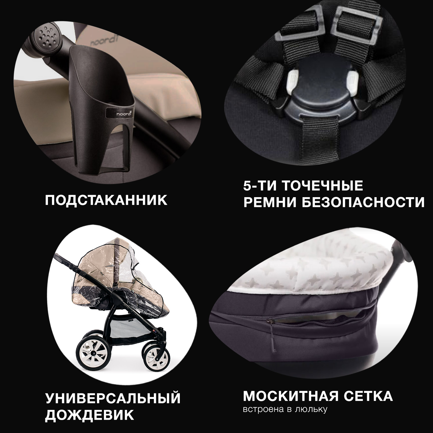 Коляска 2в1 Noordi Polaris Sport 656 - фото 4