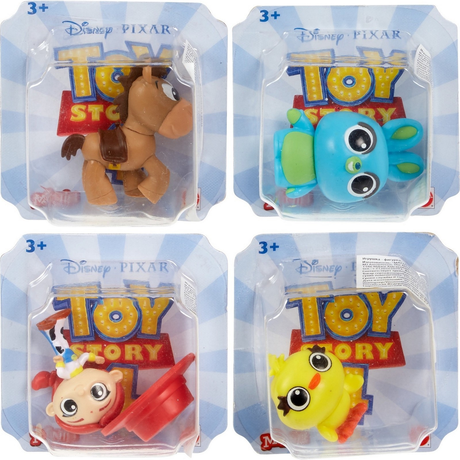 Мини-фигурка Toy Story История игрушек 4 Новые персонажи в ассортименте  GHL54 купить по цене 9 ₽ в интернет-магазине Детский мир