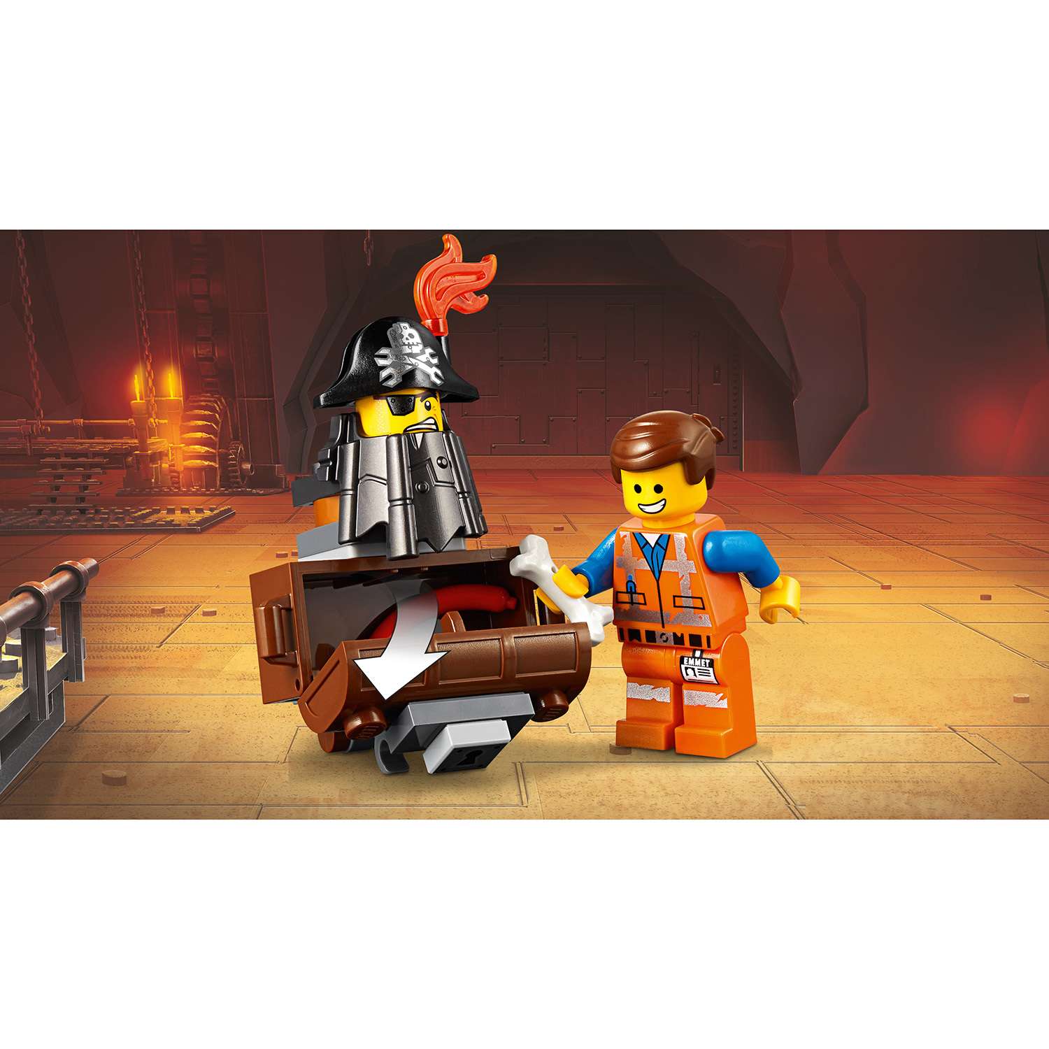 Конструктор LEGO Побег Эммета и Дикарки на багги 70829 - фото 11