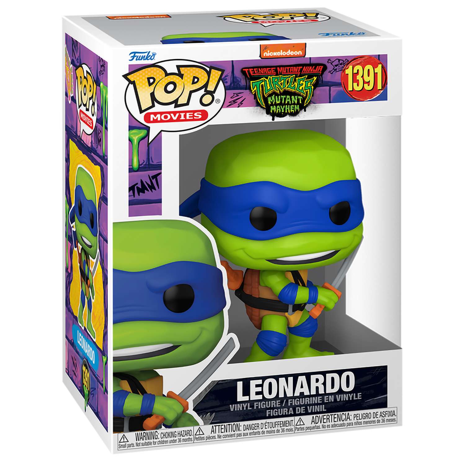 Фигурка Funko POP! Movies TMNT Mutant Mayhem Leonardo (1391) 72332 - фото 2