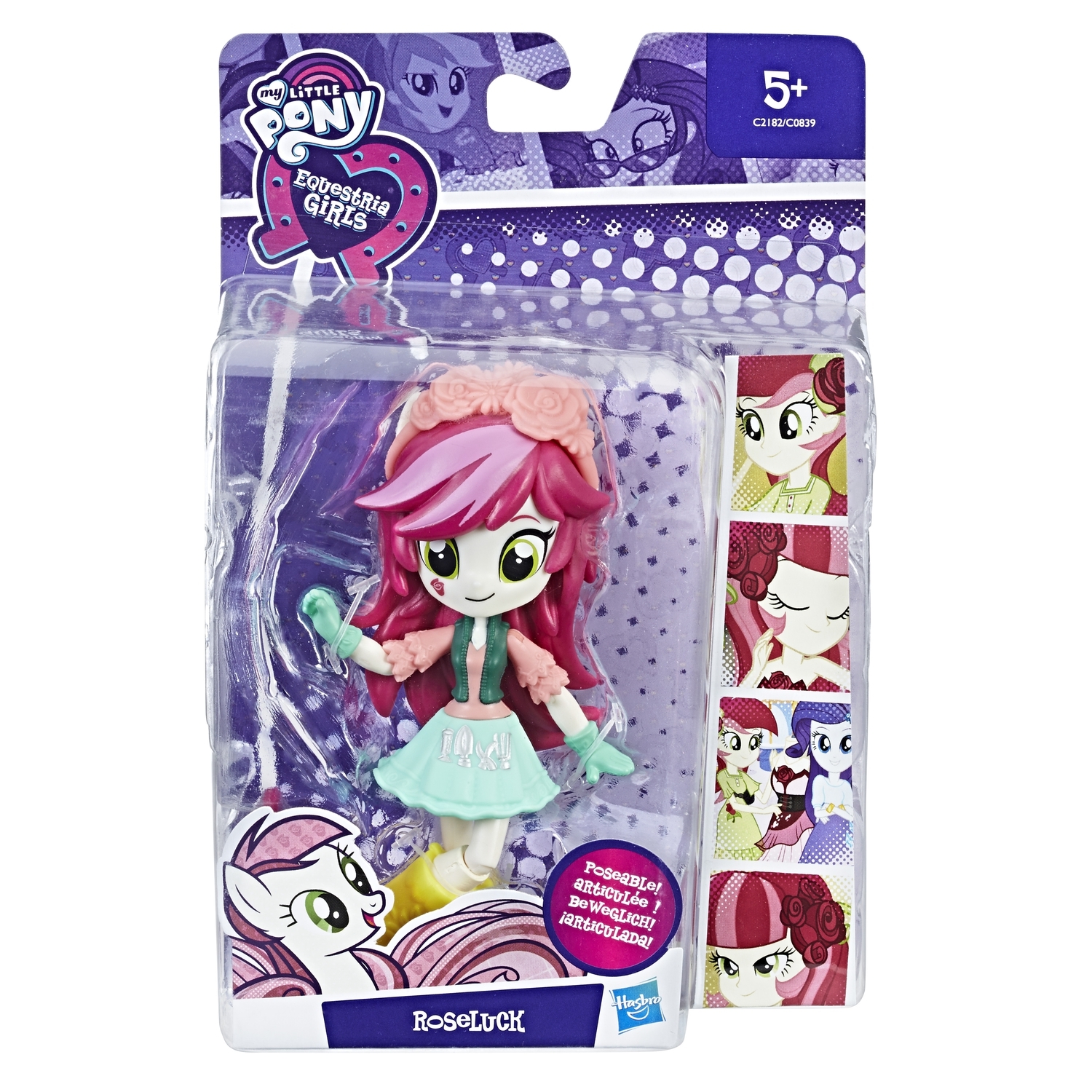 Мини-кукла MLP Equestria Girls My Little Pony Rose C2182EU40 C0839EU4 - фото 2