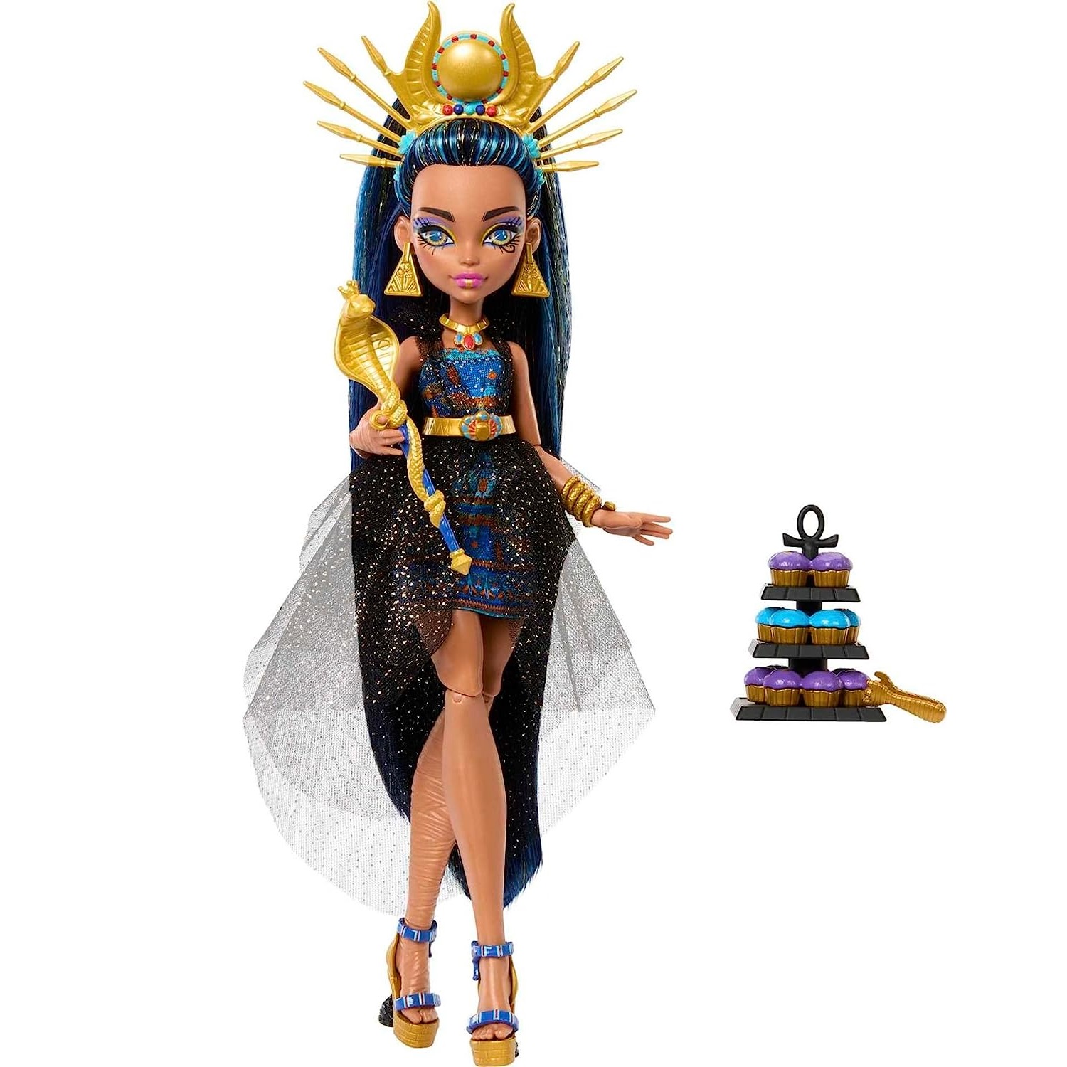 Кукла Monster High Series Monster Ball Cleo HNF70 купить по цене 5399 ₽ в  интернет-магазине Детский мир