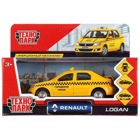 Машина Технопарк Renault Logan инерционная 222699