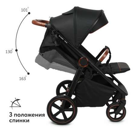 Коляска прогулочная Olsson Grand Black