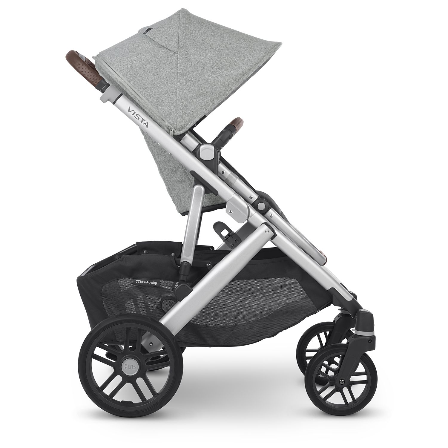 Коляска 2в1 UPPAbaby Vista V2 Stella Серебристый меланж - фото 19