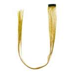 Цветные пряди для волос Lukky Fashion на заколках искусственные детские блестящие золотые 60 см аксессуары для девочек