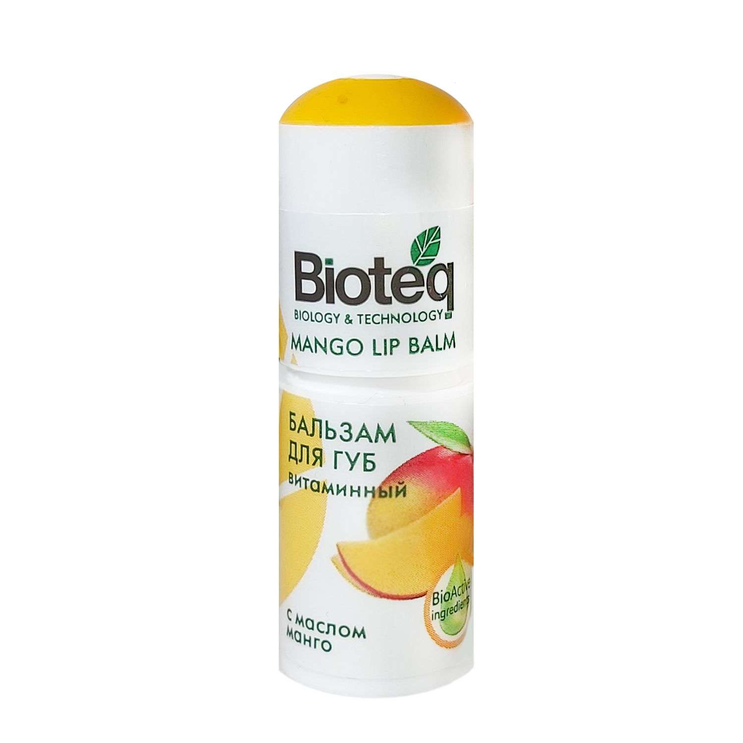 Бальзам для губ Bioteq Витаминный с маслом манго - фото 1