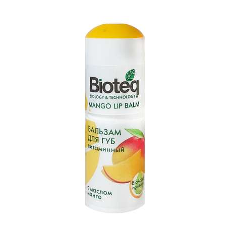 Бальзам для губ Bioteq Витаминный с маслом манго