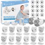 Блокиратор для дверей LolUno Home baby магнитный фиксатор 12 шт