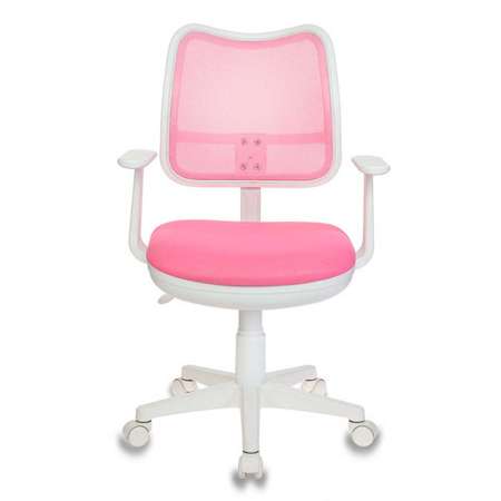 Кресло компьютерное Бюрократ CH-W797/PK/TW-13A розовый