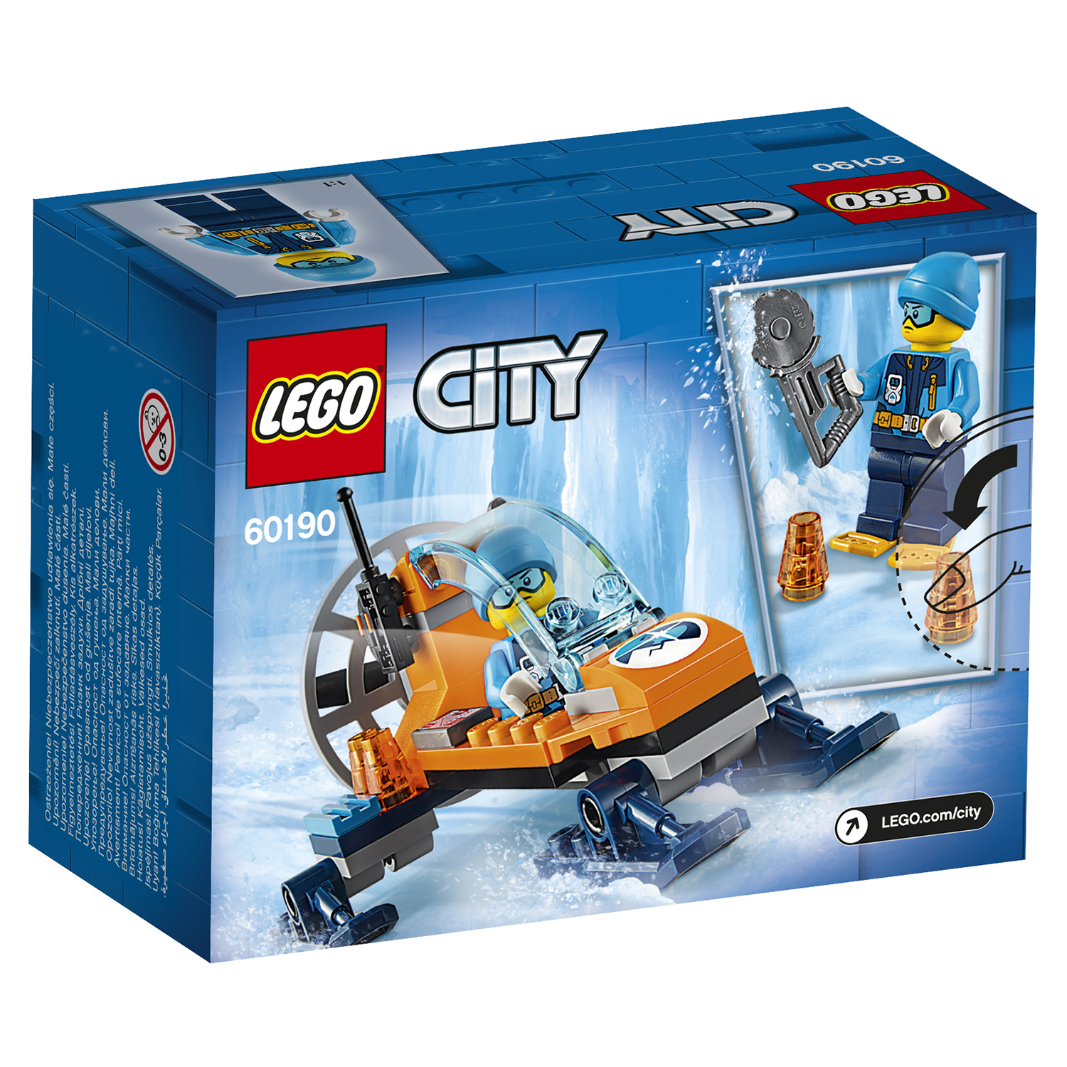 Конструктор LEGO City Arctic Expedition Аэросани 60190 - фото 3