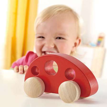 Игрушка-каталка для малышей HAPE Машинка Минивэн Серия Малышам