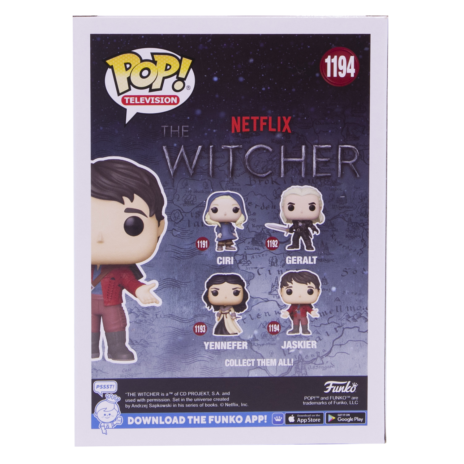 Фигурка Funko Pop TV Witcher Jaskier 58909 Fun25491925 - фото 6