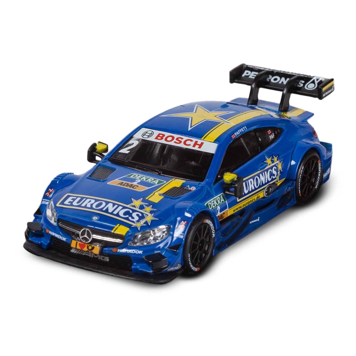 Машина Mobicaro Mercedes-AMG C63 DTM 1:43 синяя купить по цене 599 ₽ в  интернет-магазине Детский мир