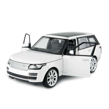 Машинка Rastar Range Rover 1:24 белая