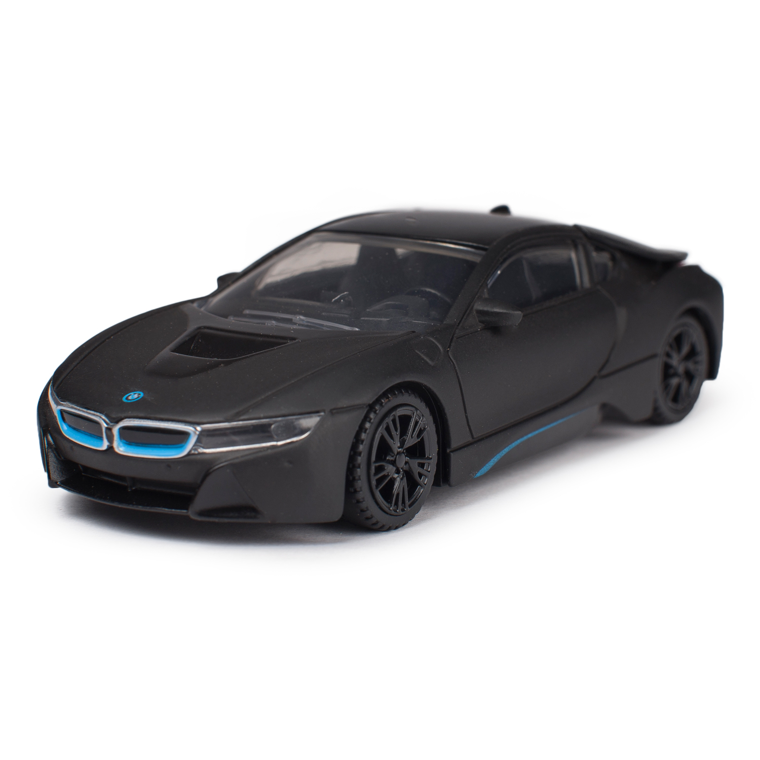 Машина Rastar BMW i8 1:43 Черная купить по цене 399 ₽ в интернет-магазине  Детский мир