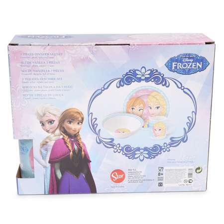 Набор посуды STOR Snack Set Frozen Sisters 3 предмета 1CSC20002672