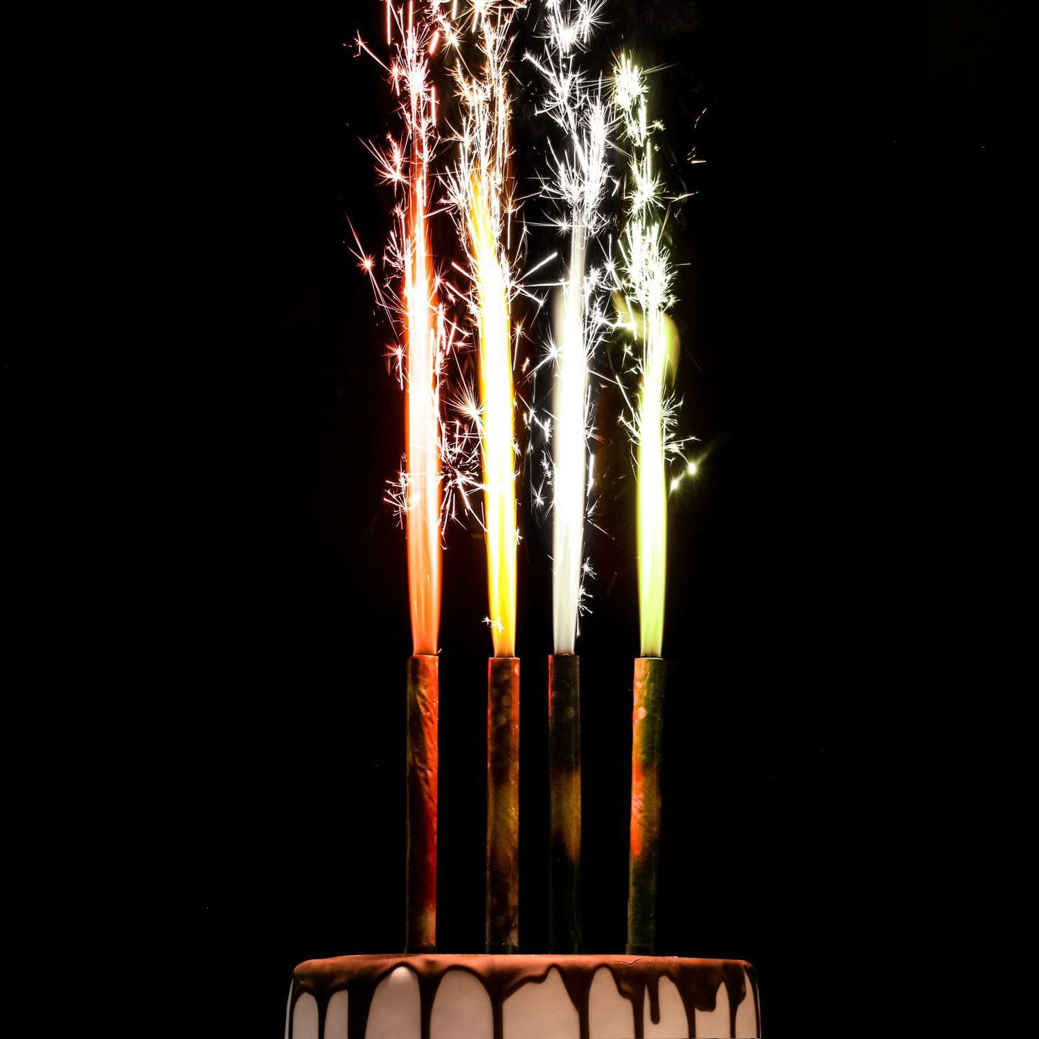 Свечи Страна Карнавалия фонтаны для торта «Неон » 17 5 см 60 секунд - фото 1