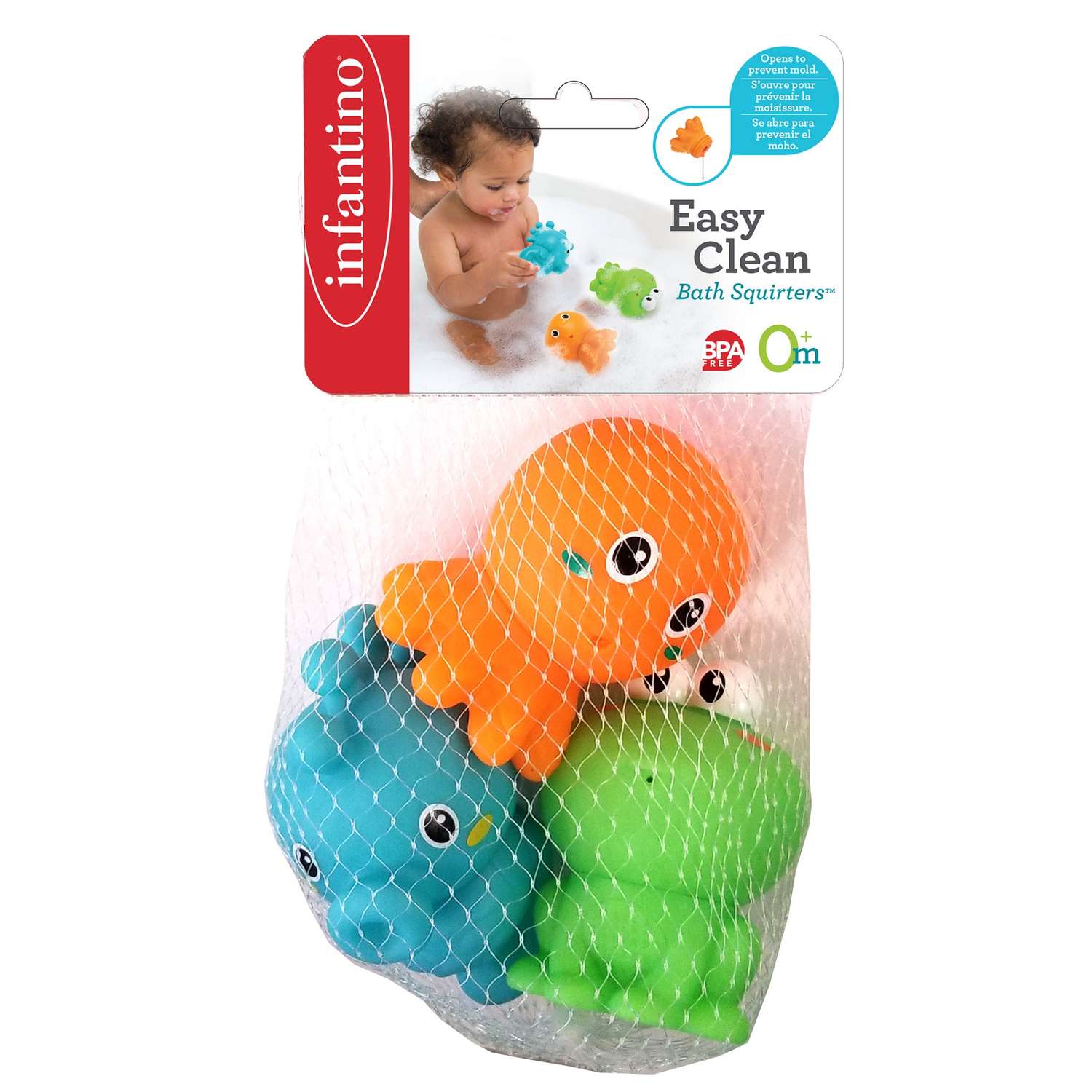 Игрушки для купания Infantino с легкой сушкой - фото 2